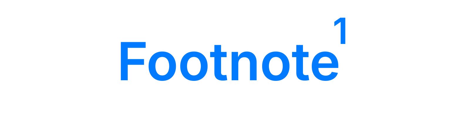 Footnote